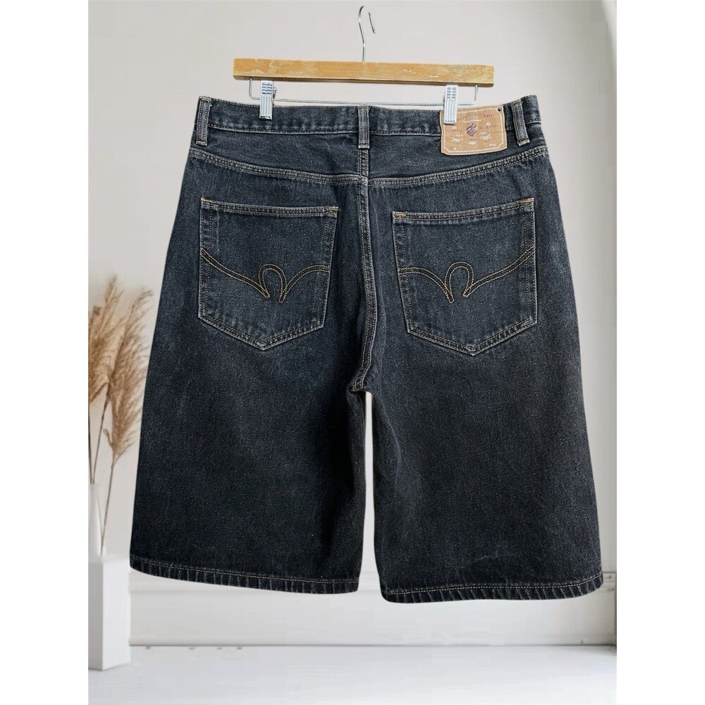 Y2K Vintage Rocawear Baggy Hip Hop Skater Streetwear Denim Shorts Men’s Size 38